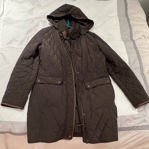 Ralph Lauren Woman's Quilted Hooded Anorak - Size M